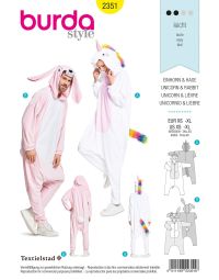 Burda-Schnittmuster # 2351
