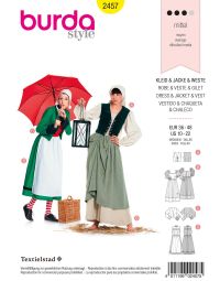 Burda-Schnittmuster # 2457