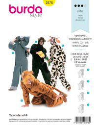 Burda-Schnittmuster # 2478