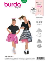 Burda-Schnittmuster # 2809