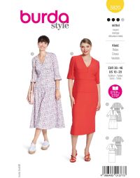 Burda Style Schnittmuster 5820 Damenkleid