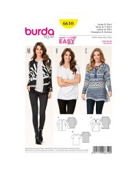 Burda-Schnittmuster # 6610