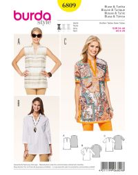 Burda-Schnittmuster # 6809
