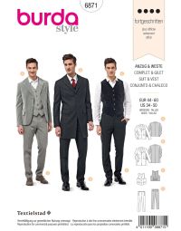 Burda-Schnittmuster # 6871