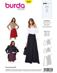 Burda-Schnittmuster # 6980