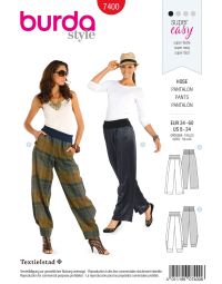 Burda-Schnittmuster # 7400