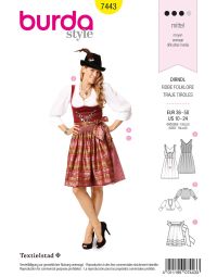 Burda-Schnittmuster # 7443