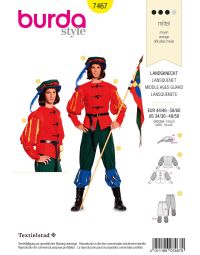 Burda-Schnittmuster # 7467