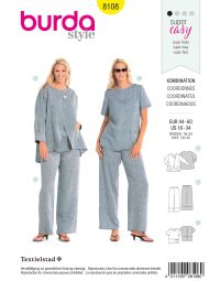 Burda-Schnittmuster # 8108