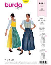 Burda-Schnittmuster # 8448