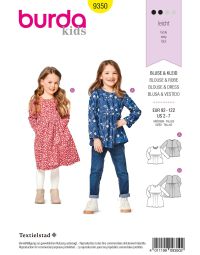 Burda-Schnittmuster # 9350