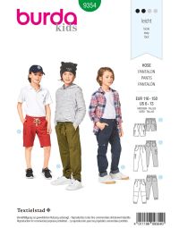 Burda-Schnittmuster # 9354