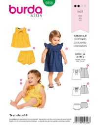 Burda-Schnittmuster # 9358