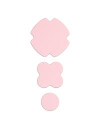 PRYM Rub-on Patch STRETCH Rosa 3 Stück 921003