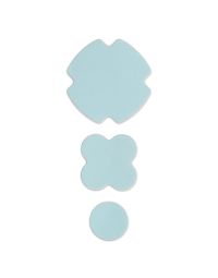 PRYM Rub-on Patch STRETCH Hellblau 3 Stück 921009