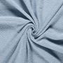 Frottee-Doppelschlingenstoff Hellblau