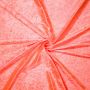 Velours de Panne in leuchtendem Orange
