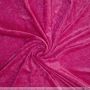 Velours de Panne Fuchsia Fluor