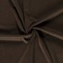 Stretch-Imitat-Suede dunkel Khaki