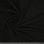 Joggingstoff Heavy Brushed Schwarz