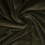 Weicher Stretch-Fellstoff - Flex Fur Dark Khaki