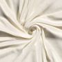 Plain Tricot Velours Offwhite