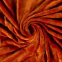 Plain Tricot Velours Orange