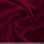 Plain Tricot Samt Deep Red