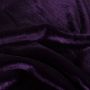 Einfarbiger Samt Dark Purple
