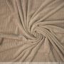 Gestrickter Cordstoff Beige