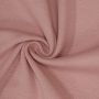 Feine Bündchenware in hellem Mauve