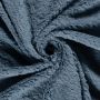 Heavy Teddy Baumwolle rauchblau