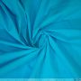 Stretch-Popeline washed aqua