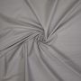Stretch-Popeline washed Silbergrau