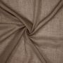 Inbetween-Stoff mit eleganter Leinenoptik in Taupe