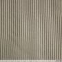 Baumwoll-Canvas Natur Streifen 3 mm Khaki