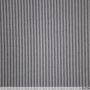 Baumwoll-Canvas natur mit 3-mm-Streifen blau
