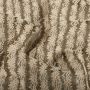 Spitzenstoff Streifen Taupe Grau