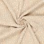 Crinkle Celine Blumenstickerei Camel
