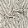 Crinkle Celine Blumenstickerei Schwarz