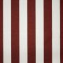 Outdoor-Canvas-Stoff mit Streifen Bordeaux