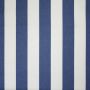 Outdoor-Canvas Streifenstoff Blau