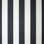 Outdoor-Canvas-Stoff mit Streifen Schwarz