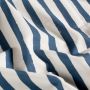 French Terry GOTS digital bedruckt Streifen Stahlblau