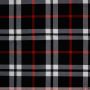 Square Burb Schwarz-Rot Textur