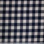 Baumwollstoff Brabants Bont 25 mm Blau Natur