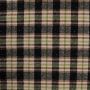 Jacquard-Karostoff mit Nieten natur-schwarz-grün