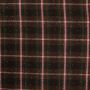Jacquard-Karomuster mit Nieten braun-rosa-grün