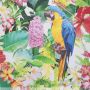 Canvas DiGiTal Papagei & Blumen