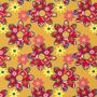 Texture Flower Power Faux-Applikation